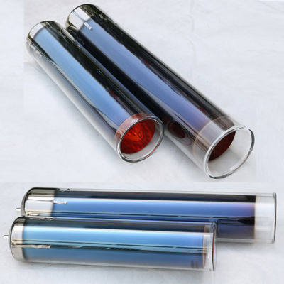 Borosilicate γυαλί 3.3 Ηλιακό συλλέκτη Εκκενωμένο σωλήνα τρία υψηλά ηλιακά κενό σωλήνα