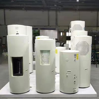 Οικιακή 80L χωρητικότητα Εσωτερική σπείρα Πυροδομή θερμότητας αντλίας αέρα Πώς δεξαμενή νερού από ελαστική πλάκα χάλυβα