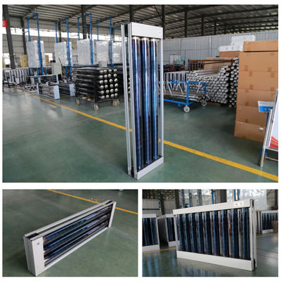Εξοικονόμηση ενέργειας 137*850*7pcs Borosilicate Glass 3.3 Vakuum Tube Tankless Solar Water Heater